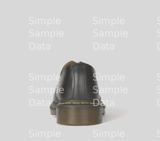 DR MARTENS | 1461 DMC 3-EYE SHOE | BLACK SMOOTH