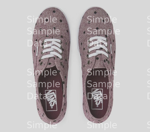 VANS |AUTHENTIC | LO PRO | BURGANDY/WHITE